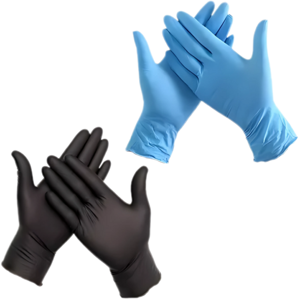 guantes de nitrilo guantes de nitrilo negros guantes de nitrilo azul guantes enfermería guantes médicos