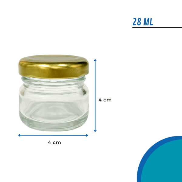 bollón 40ml, bollon 28ml, bollon mini, bollon mini 40ml, bollon mini 28ml, bollón vidrio mini, frascos de vidrio pequeños, envase 28ml vidrio, envase 40ml vidrio, souvenir vidrio con tapa, mini frasco tapa dorada, envase gourmet vidrio, frascos para muestras, envases cosmética artesanal, bollón tapa metálica