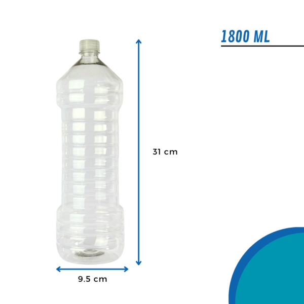 botella anillada, botella con anillos, botella diseño anillado, botella anillada pet, frasco 900ml, frasco 1800ml, envase con precinto, tapa ciega blanca negra, tapa natural sin precinto, envase para productos de limpieza, botella para cosmética líquida, botella ergonómica, envase anillado