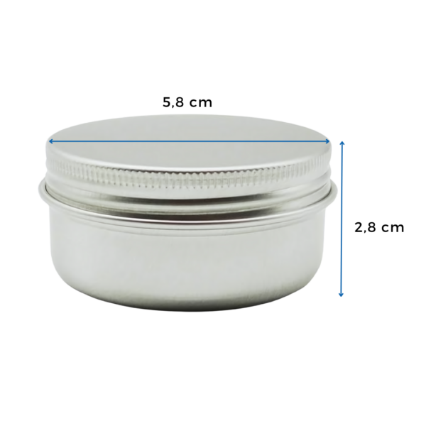 latas cosmeticas latas nivea potes para cremas envase para cremas 50 gramos