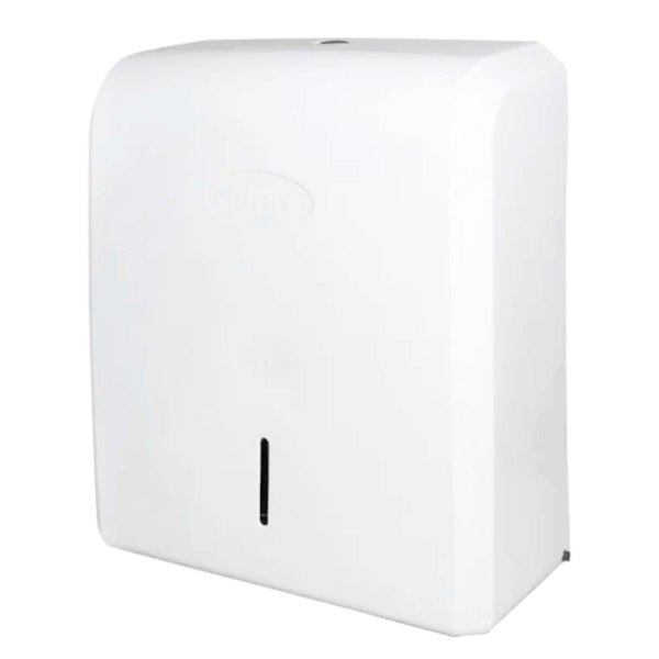 dispensador papel intercalado, dispenser papel baño, accesorio baño pared, porta papel cocina, porta servilletas pared, dispensador pared con tornillos, higiene institucional, baño restaurante, papel intercalado para dispenser, baño comercio, Penfer, dispenser papel empresas, organizador baño pared, dispenser higiénico pared, accesorio baño profesional