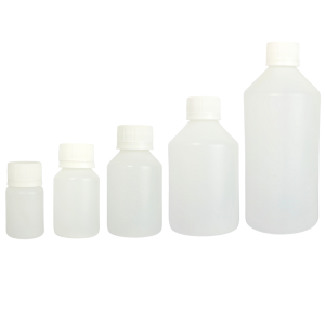 Frasco pad, frasco "farma", envase farmacéutico, frasco para acetona, frasco para farmacias, tapa ciega precintada, envase de seguridad, contenedor para disolventes, bote para pastillas, cierre de seguridad