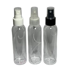 Envase Incoloro con Valvula Spray 120ml