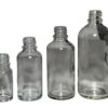 Frasco Vidrio Transparente Tapa Metálica Con Anti-Derrame 30ml - Imagen 2