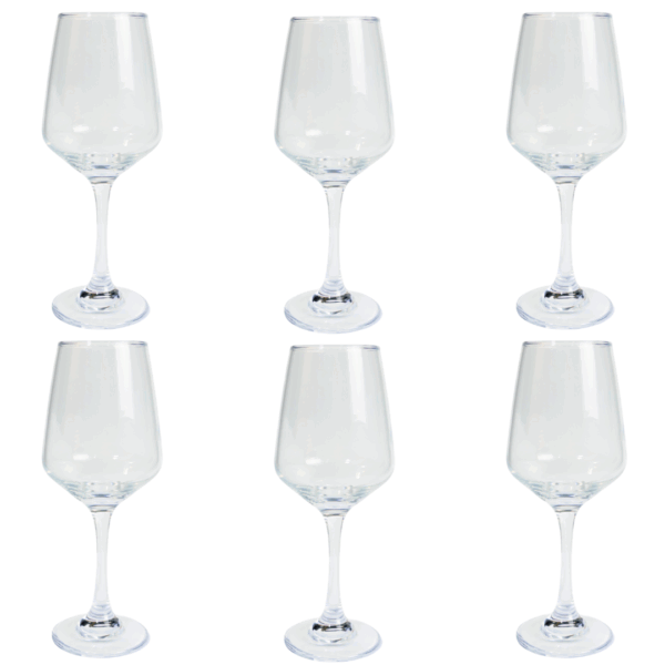 copa de vidrio 435ml, set de copas x6, copas grandes para vino, copa para cócteles, copa elegante, copas con caja, set de copas vidrio, copas para regalar, copa de mesa, copa de vidrio transparente, copa para bebidas frías, copa para vino tinto, copa para eventos