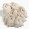 bolsas de lino color cafe marron natural para souvenir regalo rustico empaque natural productos artesanales
