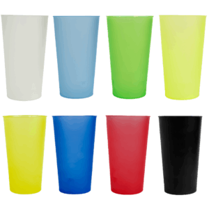 vaso reutilizable, vaso ecológico, vaso de plástico, vaso para café, vaso sustentable, vaso 300ml, vaso 500ml, vaso de colores, vaso para bebidas calientes, vaso para bebidas frías, reutilizable para café, vaso libre de BPA