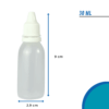 Goteros PAD con tapa precintada de 10ml, 20ml y 30ml ideales para aceites esenciales, cosméticos, sueros y productos líquidos. Goteros con seguridad de apertura, frascos dosificadores pequeños y prácticos para muestras o venta minorista.