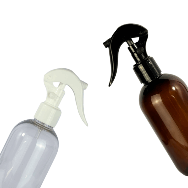 frasco pet 250ml, frasco con gatillo, minigatillo pulverizador, frasco ámbar, frasco incoloro, gatillo blanco, gatillo negro, gatillo natural, envase con pulverizador, frasco para sanitizante, frasco para cosmética, frasco para limpieza, packaging práctico, Penfer