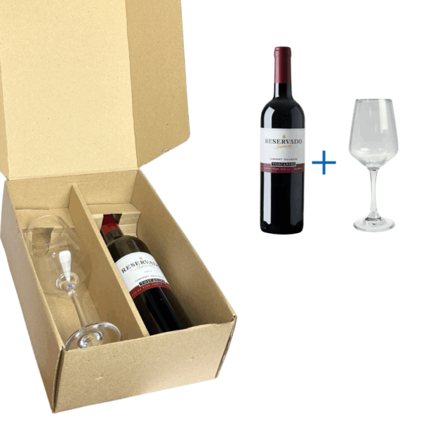 caja regalo día del padre, vino cabernet sauvignon, vino toscanini 2024, copa vino 435ml, caja con vino y copa, regalo elegante papá, caja premium para hombres, pack con vino tinto, regalo especial para papá, vino uruguayo cabernet, copa para vino tinto, caja temática padre, box día del padre, caja diseño exclusivo, packaging masculino regalo