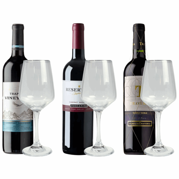 Regalo Día Del Padre | Botella De Vino Trapiche + Copa De Vino - Imagen 2