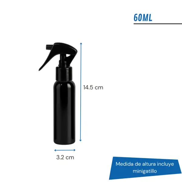 frasco pet negro con minigatillo, frasco pet negro spray gatillo pequeño, envase pet negro 30ml, envase pet negro 60ml, envase pet negro 100ml, envase pet negro 120ml, envase pet negro 250ml, frasco negro con gatillo, frasco pet con gatillo blanco, frasco pet con gatillo natural, envase pet negro con pulverizador, frasco pet negro para sanitizante, envase pet negro para alcohol, frasco negro para cosmética, frasco negro con gatillo para limpieza, frasco pet negro con tapa gatillo
