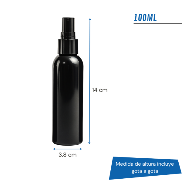 frasco PET negro gotero, frasco gotero negro, frasco gota a gota, envase PET con gotero, frasco cosmético negro, envase para aceites esenciales, frasco para aromaterapia, frasco para serum, frasco gotero con válvula blanca, frasco gotero con válvula negra, frasco dosificador líquido, envase para cosmética líquida, frasco PET 30ml, frasco PET 60ml, frasco PET 100ml, envase profesional negro