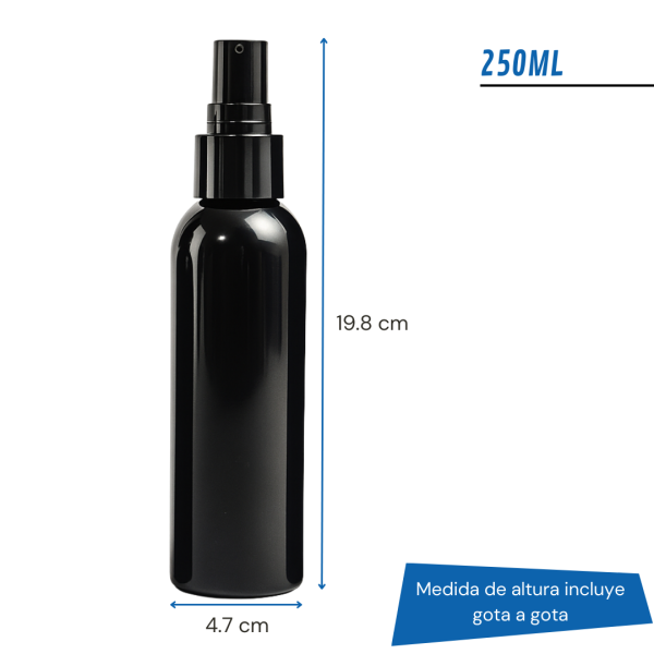 frasco PET negro gotero, frasco gotero negro, frasco gota a gota, envase PET con gotero, frasco cosmético negro, envase para aceites esenciales, frasco para aromaterapia, frasco para serum, frasco gotero con válvula blanca, frasco gotero con válvula negra, frasco dosificador líquido, envase para cosmética líquida, frasco PET 30ml, frasco PET 60ml, frasco PET 100ml, envase profesional negro