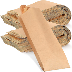bolsa de papel para pan sin visor resistente al agua y grasa, bolsas de papel para panadería sin ventana, bolsa de papel para panificados uso panadería, packaging de papel para pan y rotisería, bolsa de papel para pan artesanal sin visor, bolsa para pan, bolsa para pan baguette